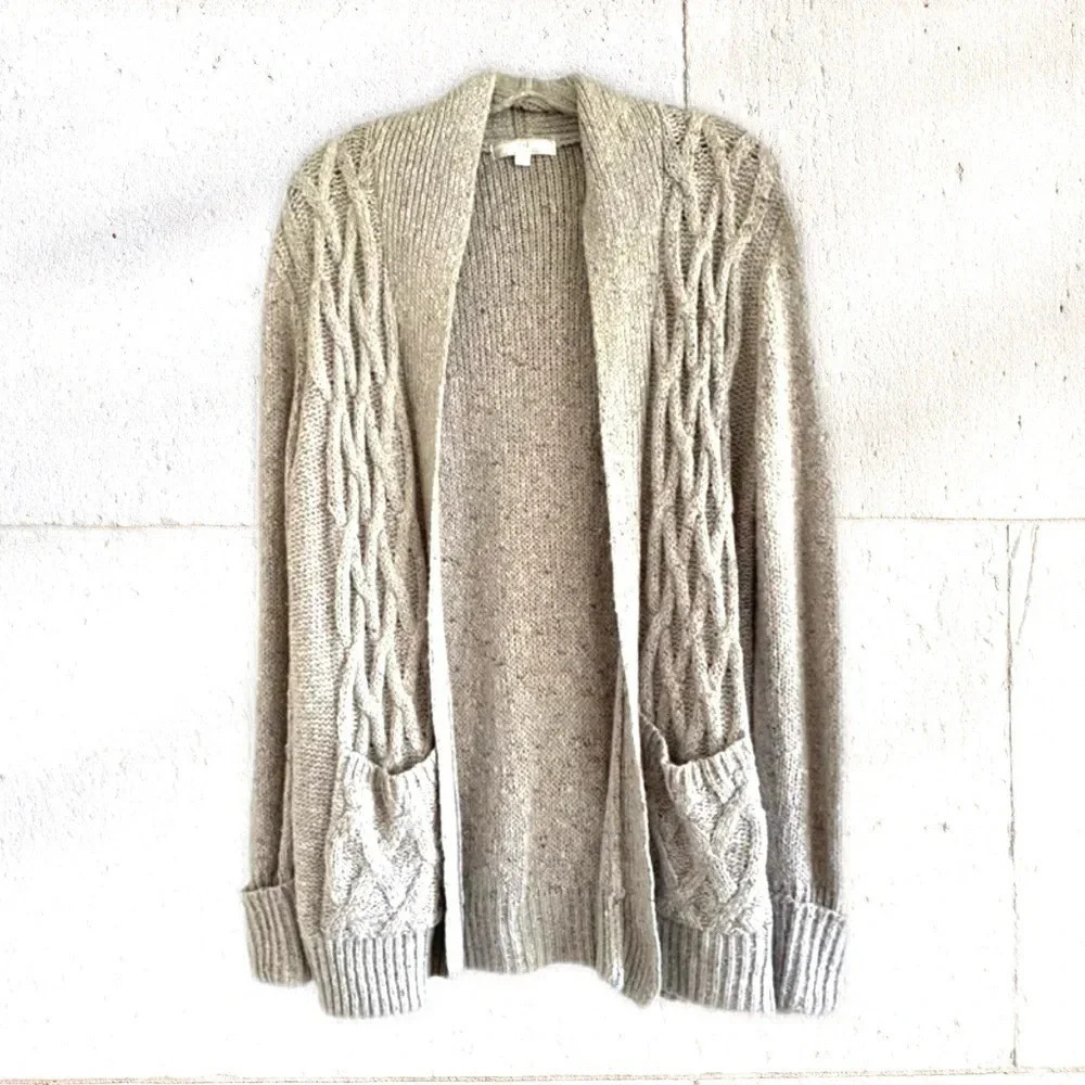 Romeo & Juliet Couture Knit Open Cardigan With Pockets Women’s Medium